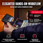 Standalone Sampler Sequenzer und Effektprozessor MPCSAMPLE mit Akku USB-C integriertem Lautsprecher und Mikrofon