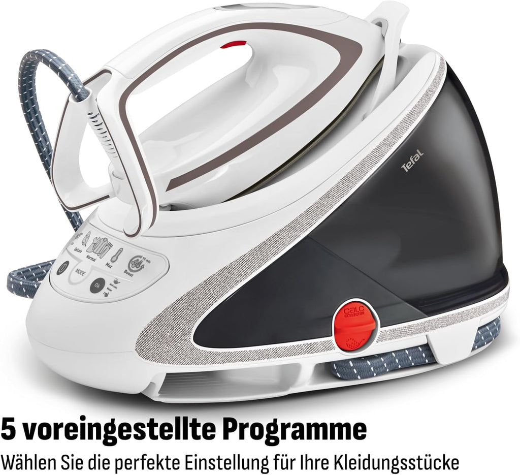 Dampfbügelstation GV9567 7.7 Bar 2600 W 155 g min kontinuierlicher Dampf 500 g min Dampfstoß Anti Kalk System