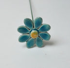 Keramik Gänseblümchen Blume Wohnkultur, 4 cm Durchmesser, 20 cm Stiel, 8 Farben