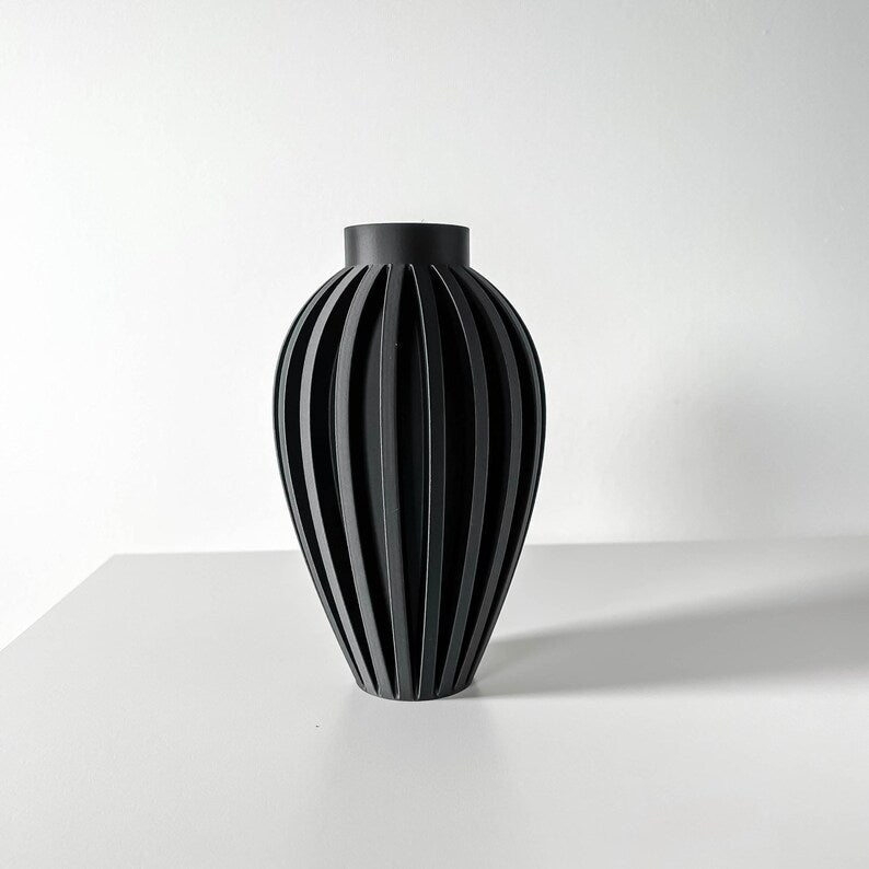 Blumenvase für Trockenblumen 6 7 8 Zoll Höhe Modern