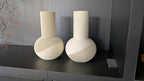 Gerippte minimalistische Vase Japandi Dekor 176-320mm