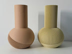 Gerippte minimalistische Vase Japandi Dekor 176-320mm