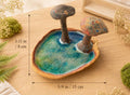 Keramik Pilz Trinket Tablett, Schmuck Catchall, Forestcore Eitelkeit Dekor