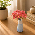 Vergissmeinnicht Keramikblumen, Blauer Blumenstrauß, Handgefertigter Blumendekor