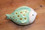 Keramik Schwimmfische für Miniteich, mittelgroß 13 cm & groß 19 cm