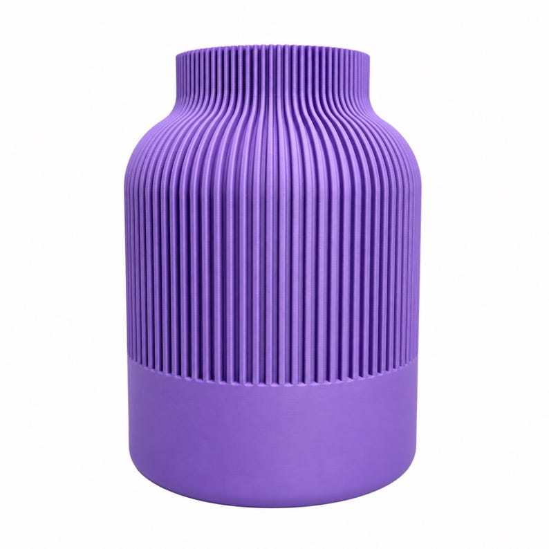Moderne 3D-Druck Vase mit Matte Optik | Skandi Design