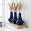 Geometrisch geformte dekorative Vasen, geeignet für die Raumgestaltung im Wohnzimmer, auf dem Esstisch und im Arbeitszimmer